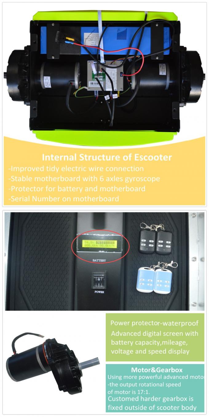 EcoRider 최상 전기 2륜 전차 X2의 도로 스쿠터 떨어져 개인적인 운송업자